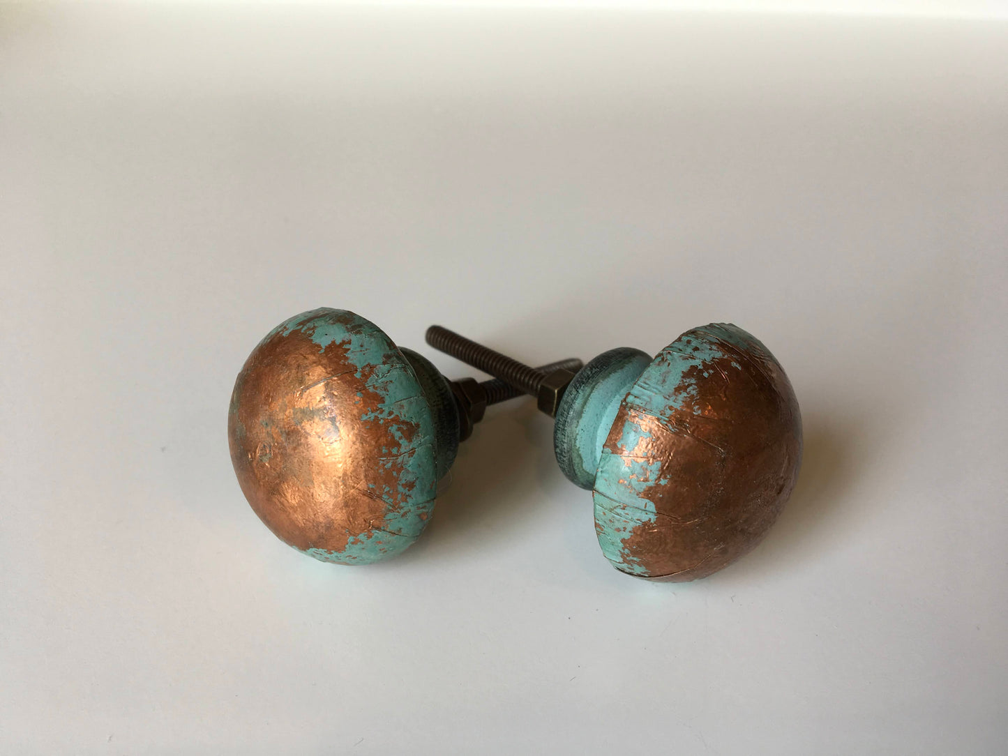 Large brass drawer pulls