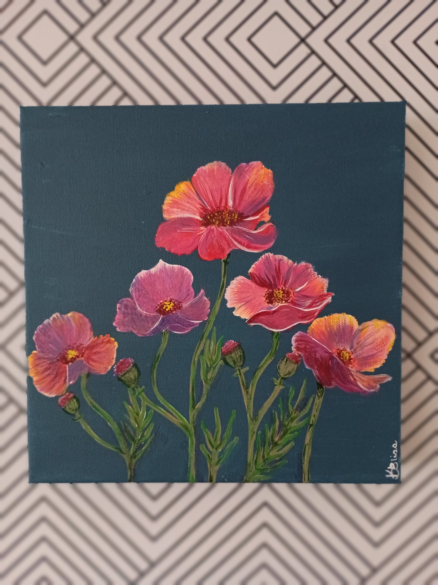 California Poppies painting by Kirstyn Bliss Art original 2025