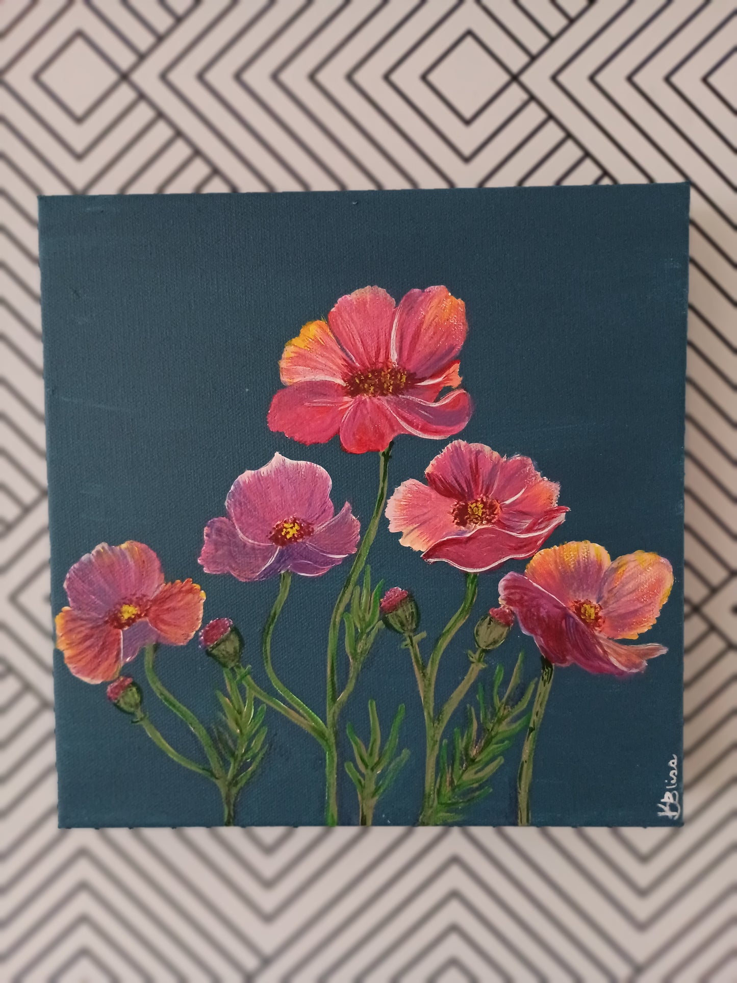 California Poppies painting by Kirstyn Bliss Art original 2025