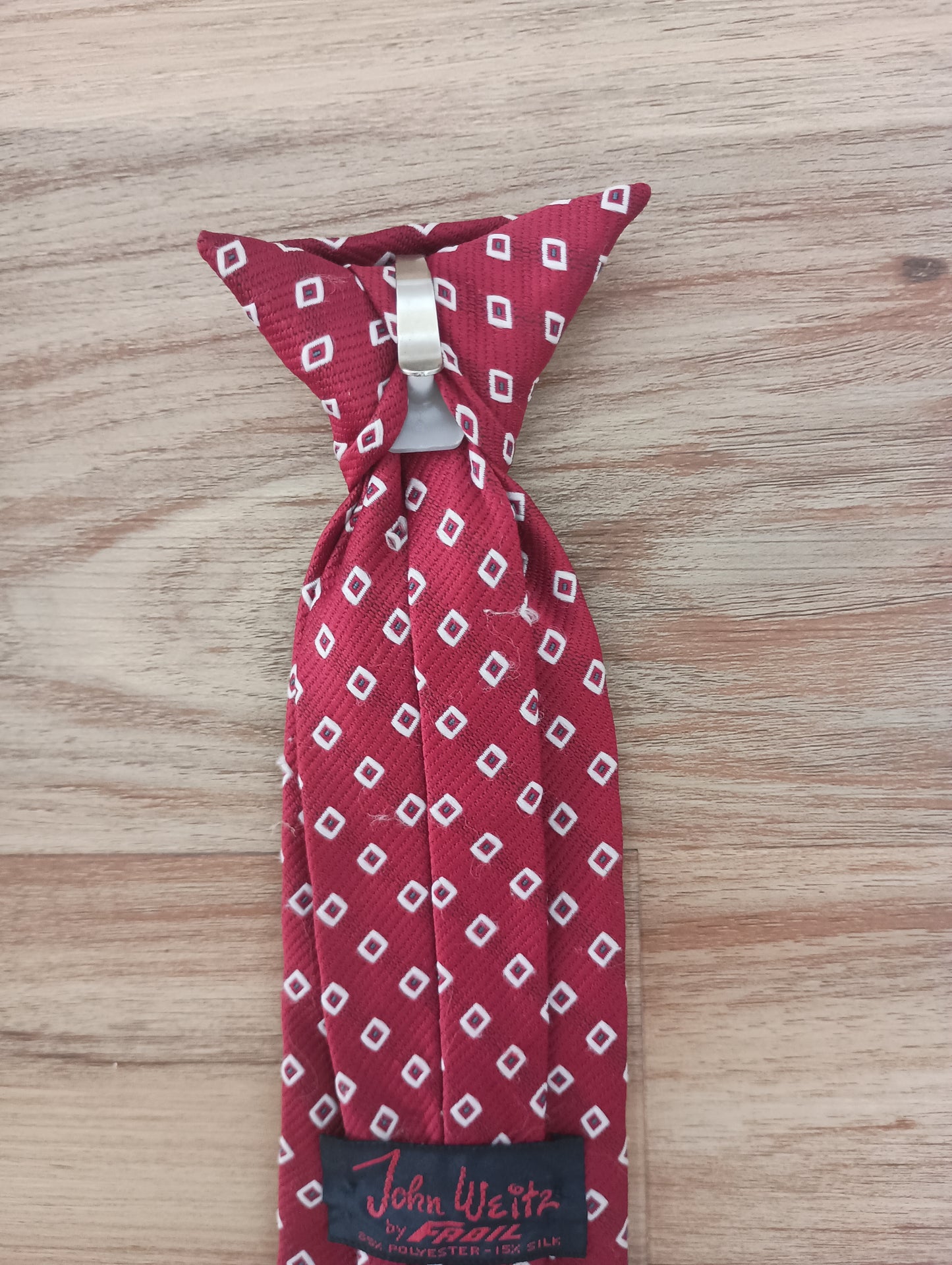 1980s clip on tie, child size