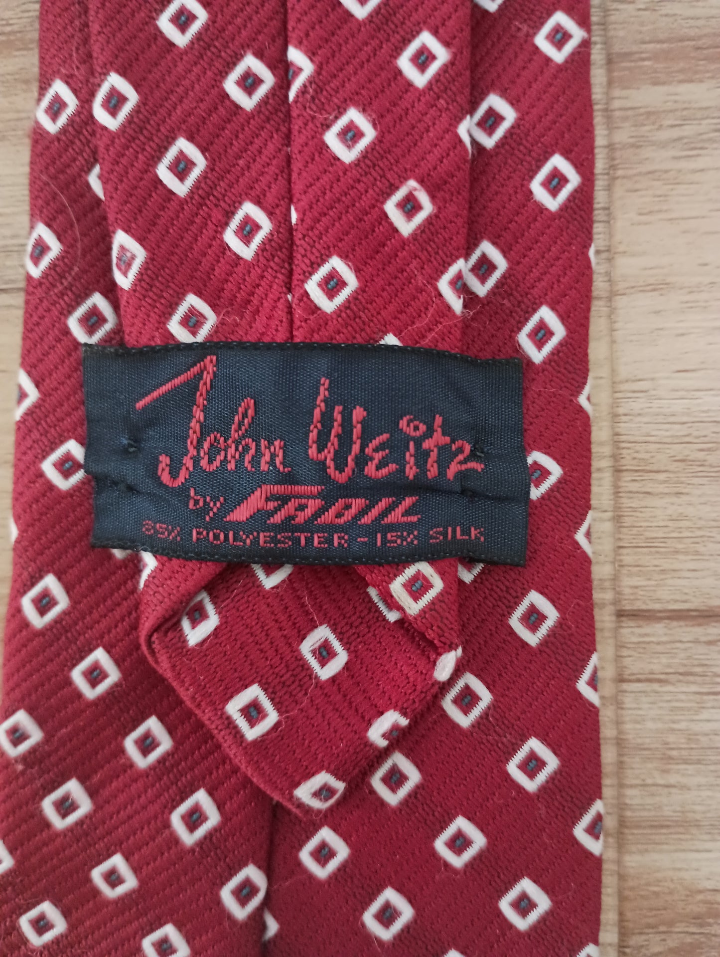 1980s clip on tie, child size