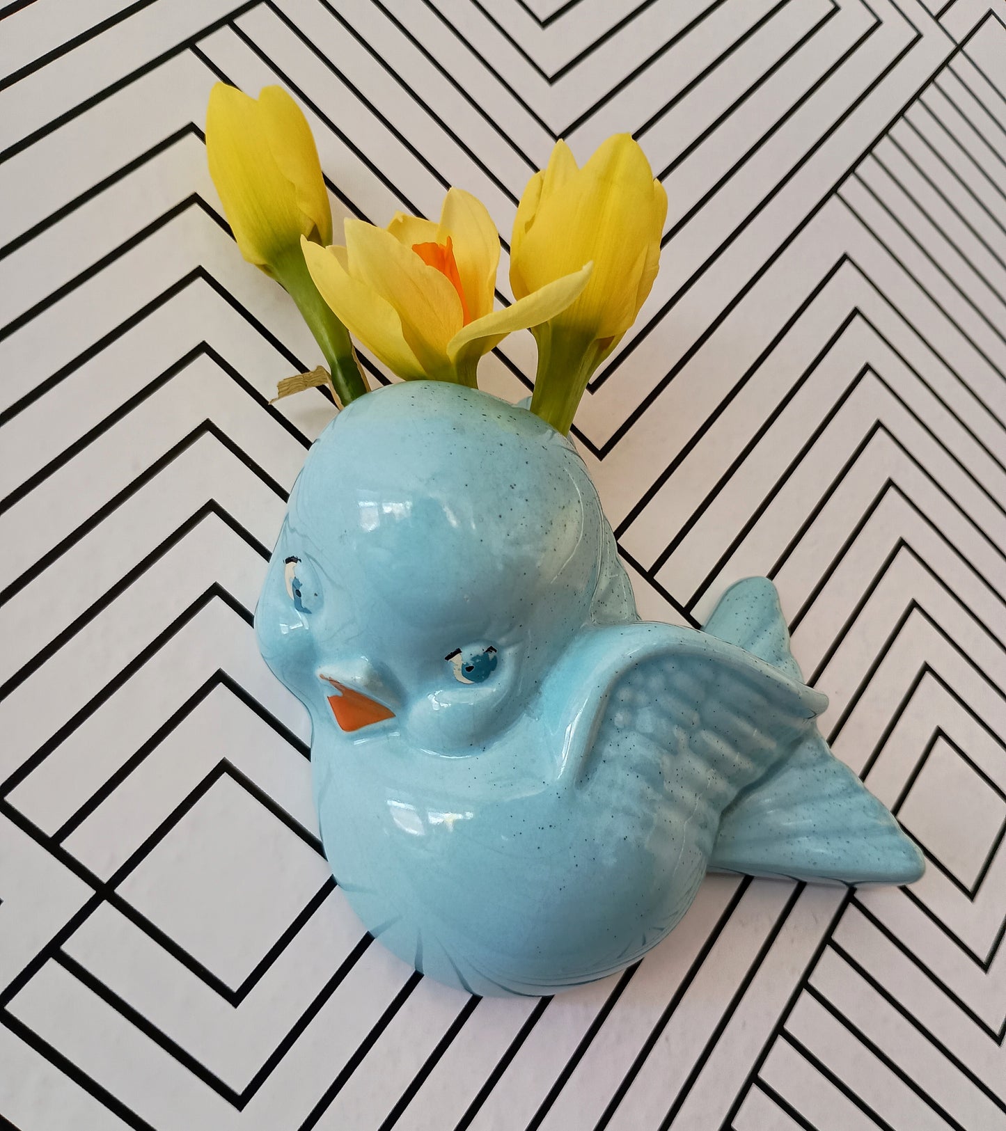 Wall vase, circa 1950