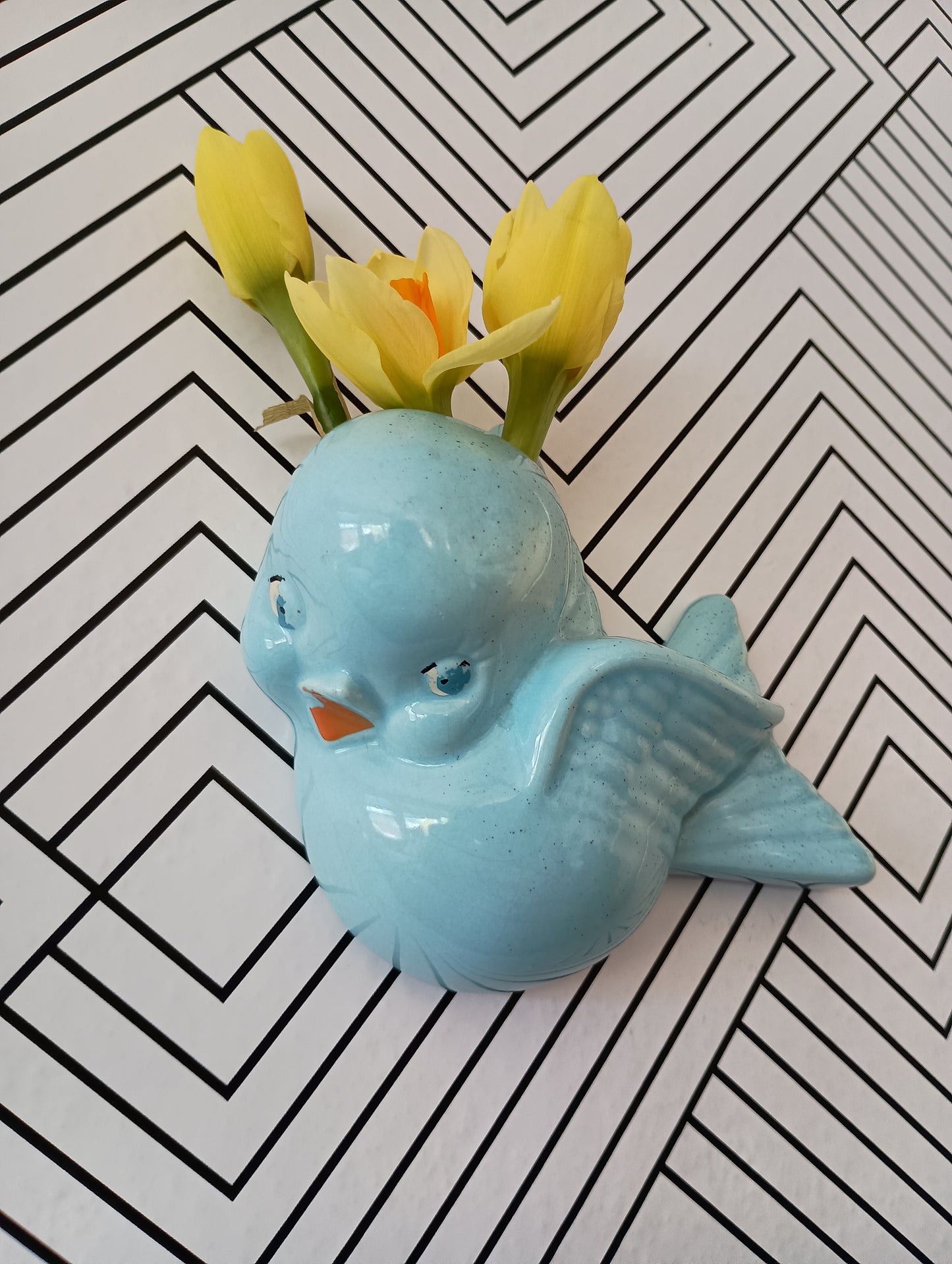 Wall vase, circa 1950