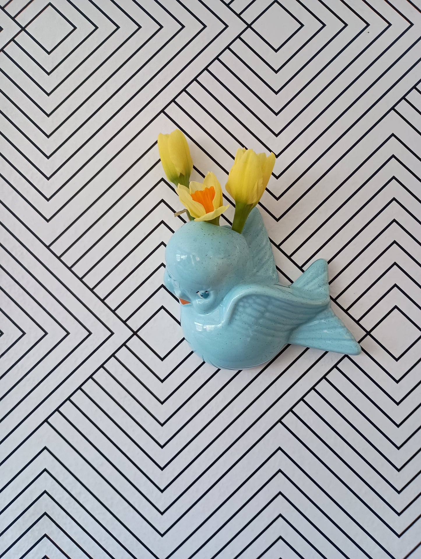 Wall vase, circa 1950
