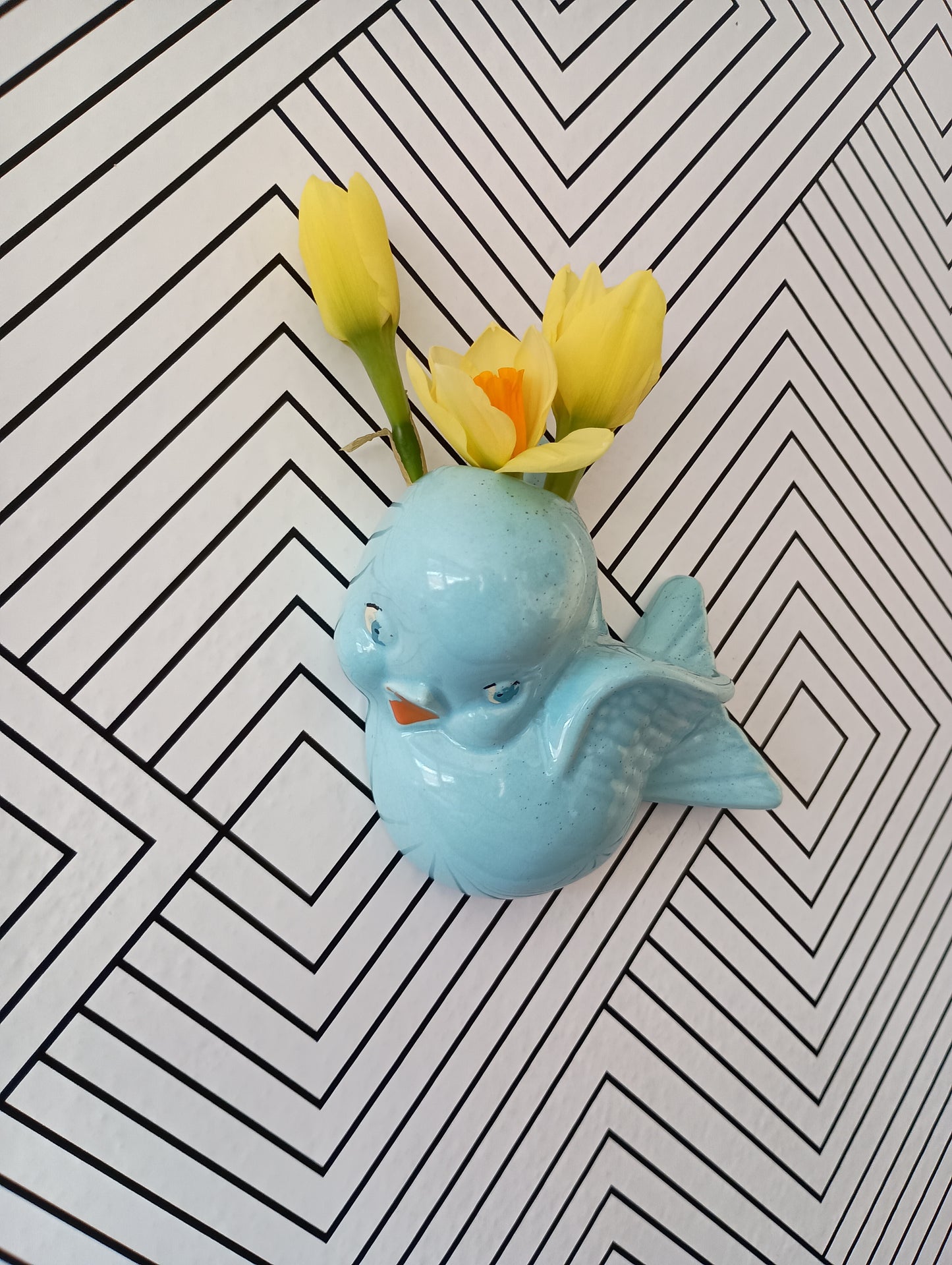 Wall vase, circa 1950