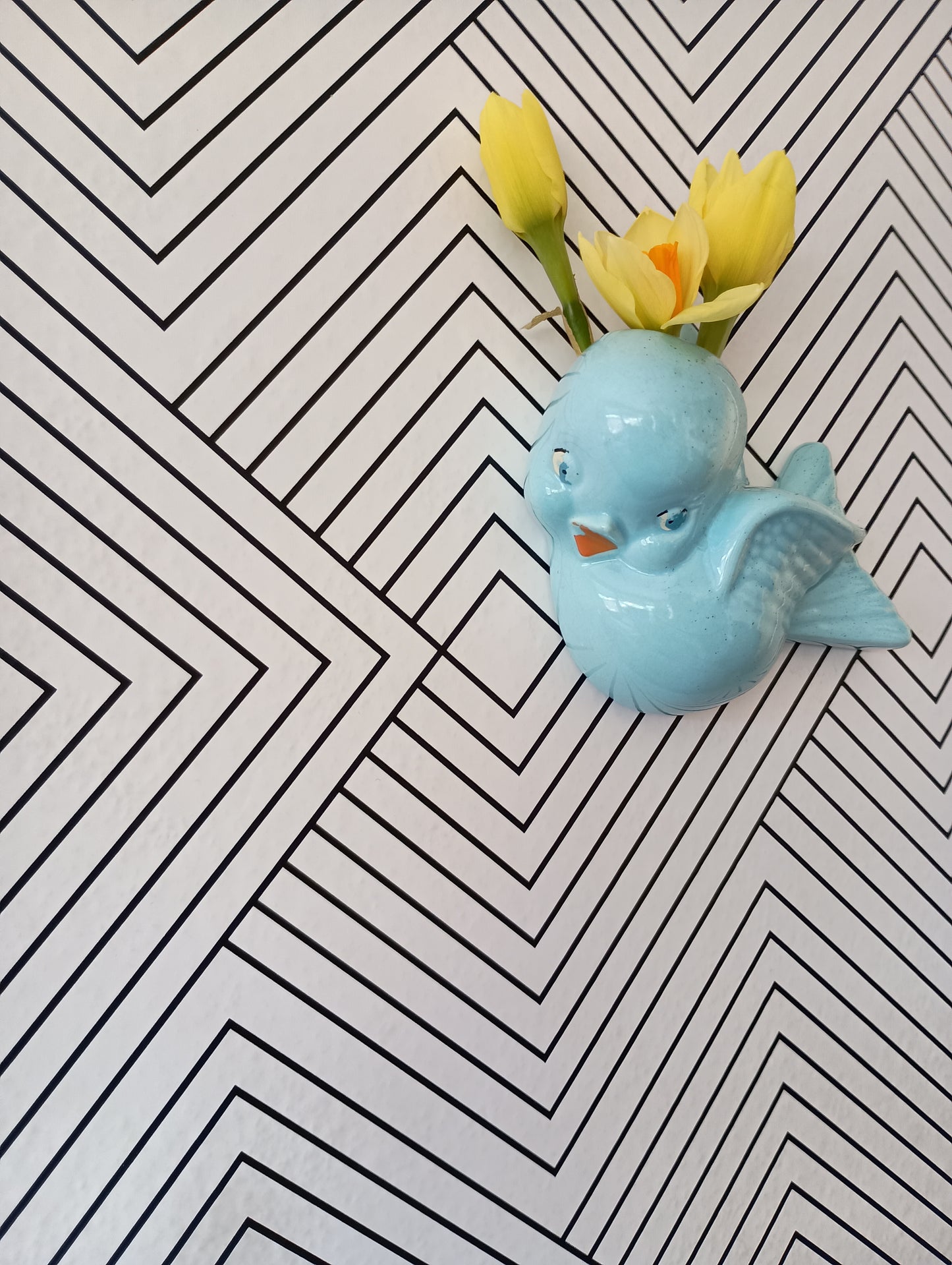 Wall vase, circa 1950