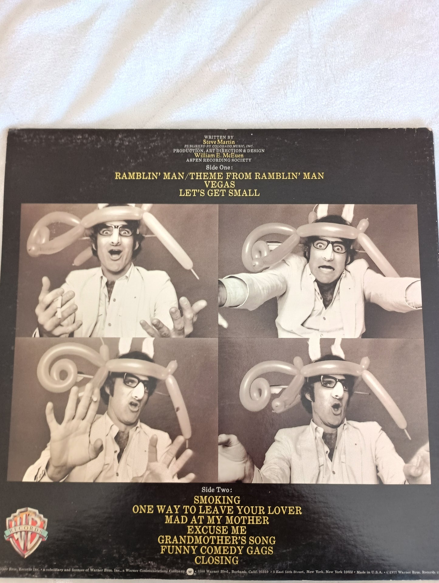 Steve Martin, Let's Get Small 1977 vinyl