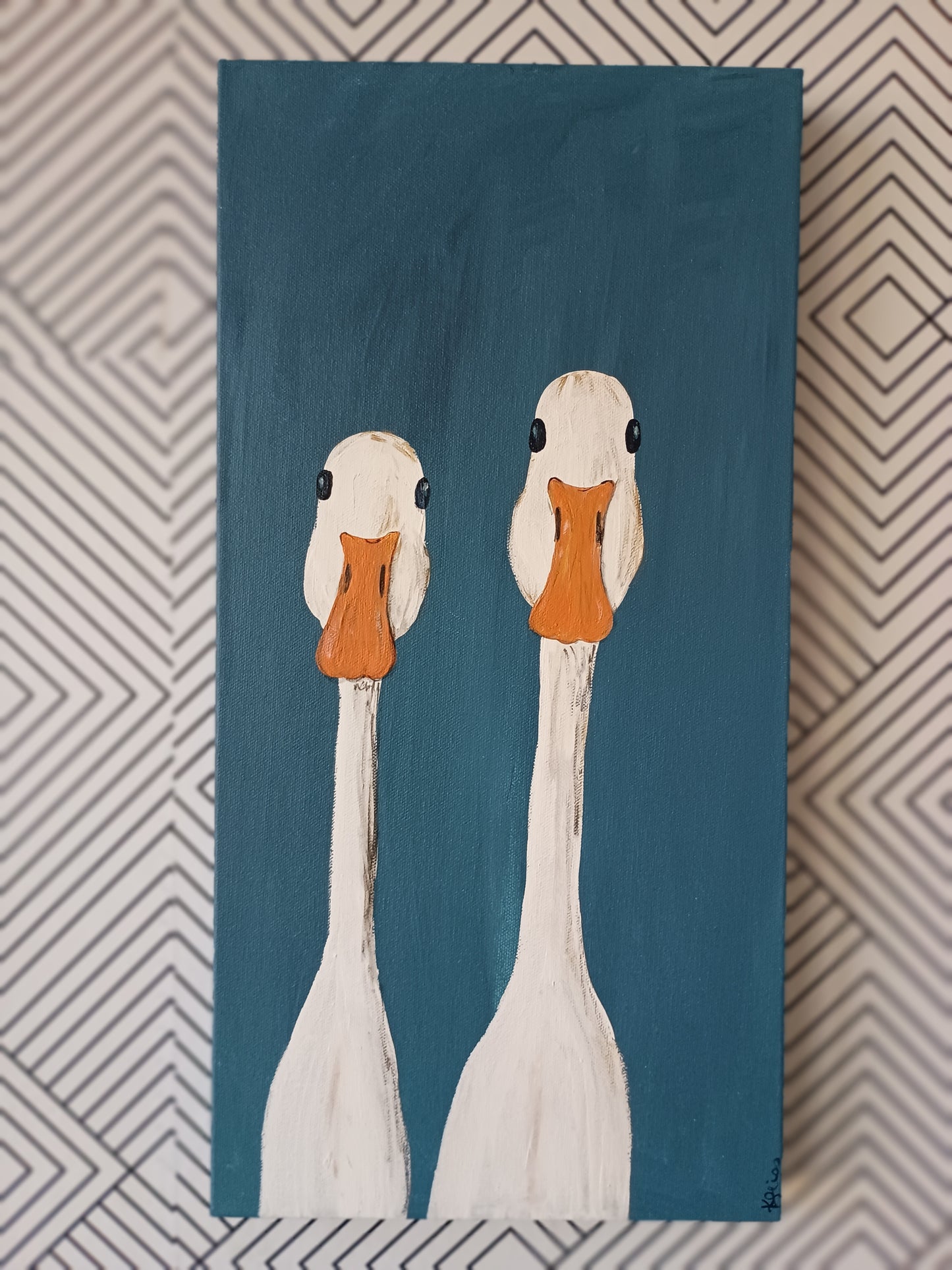 Ducks, Kirstyn Bliss Art original