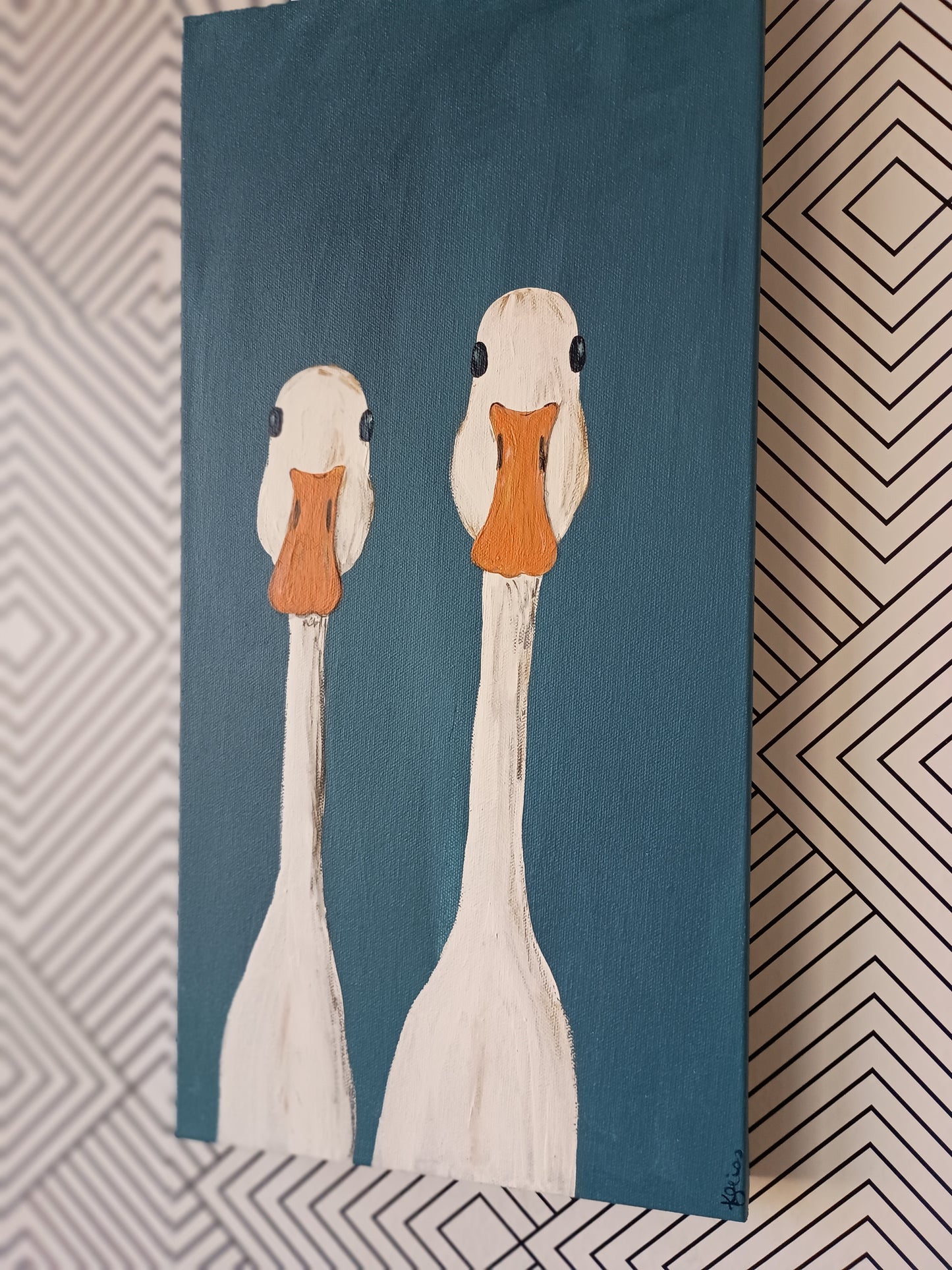 Ducks, Kirstyn Bliss Art original