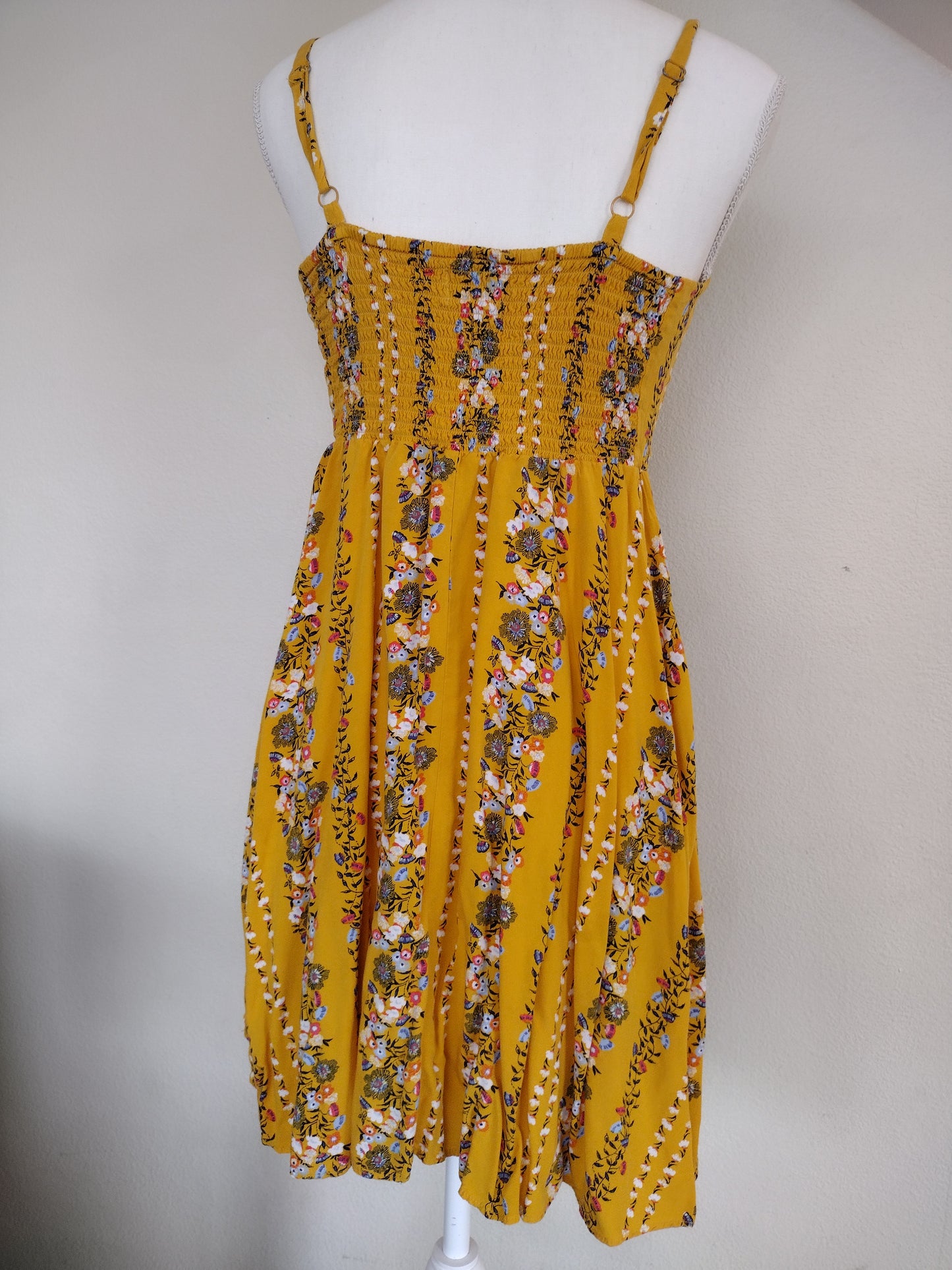 Yellow sundress, vintage