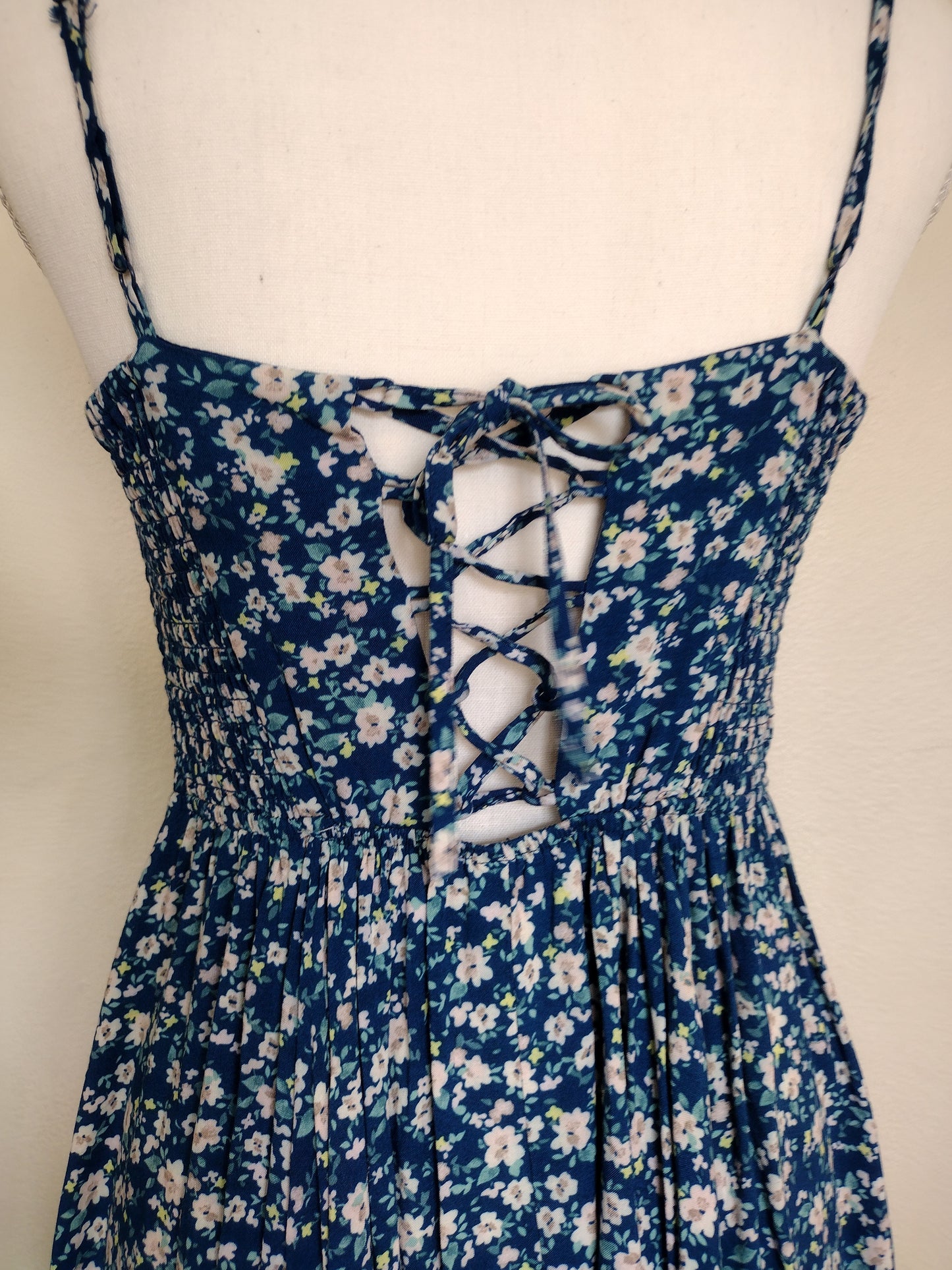 Vintage blue sun dress