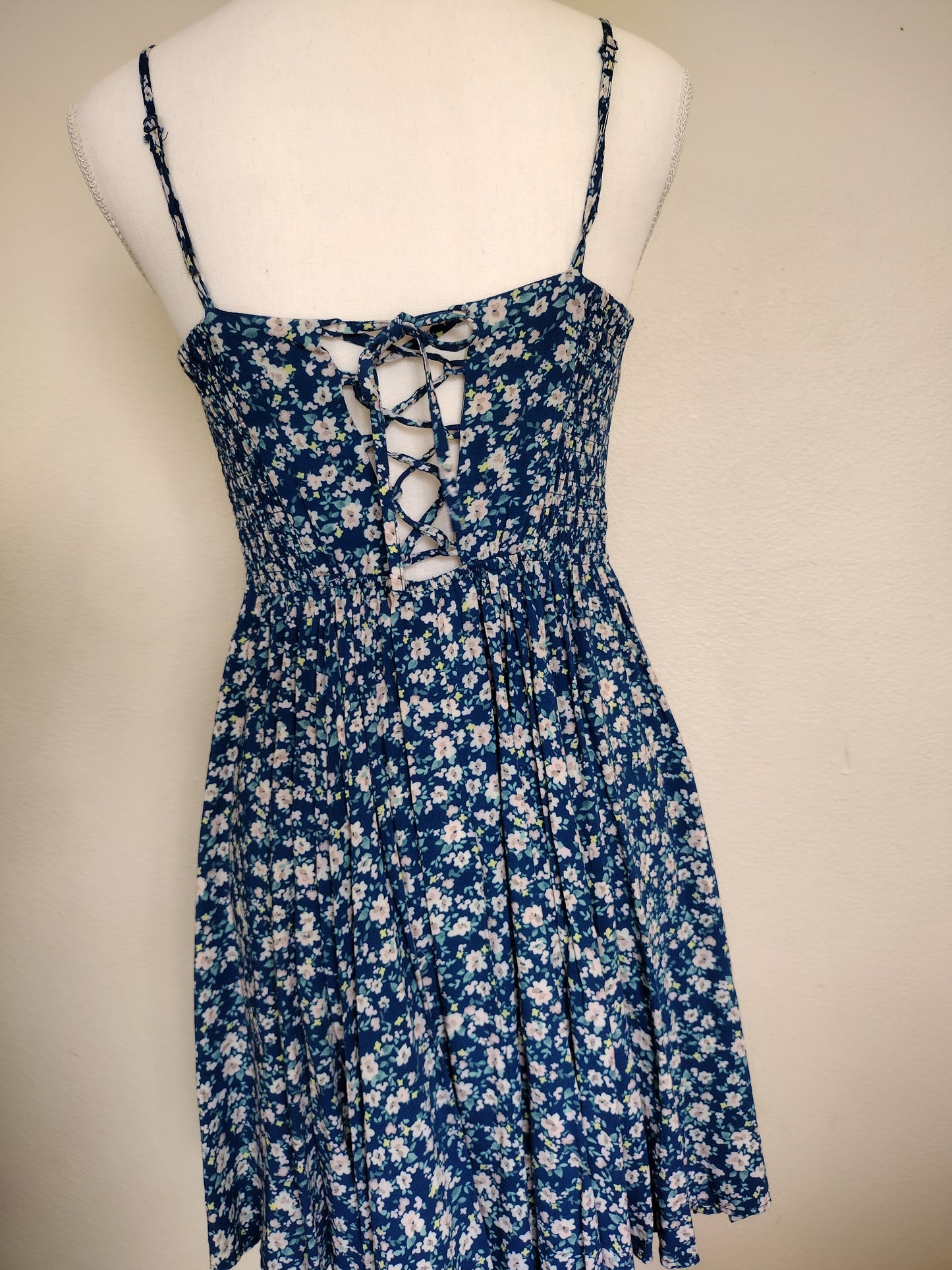 Vintage blue sun dress