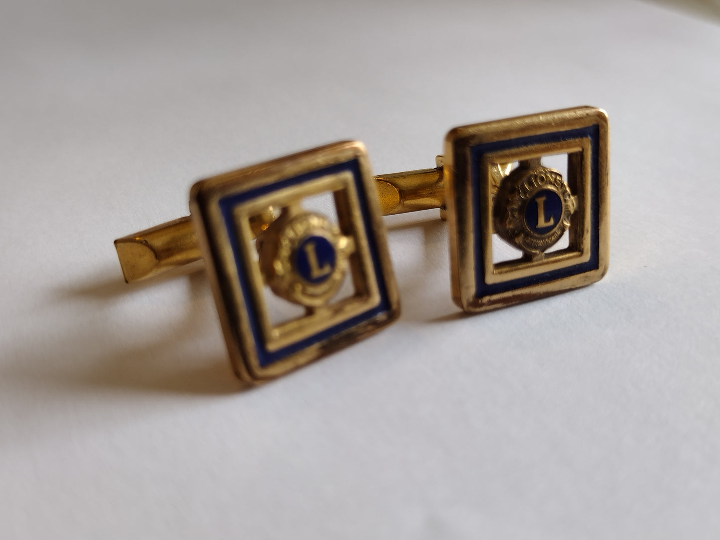 Vintage Lions Club Cufflinks