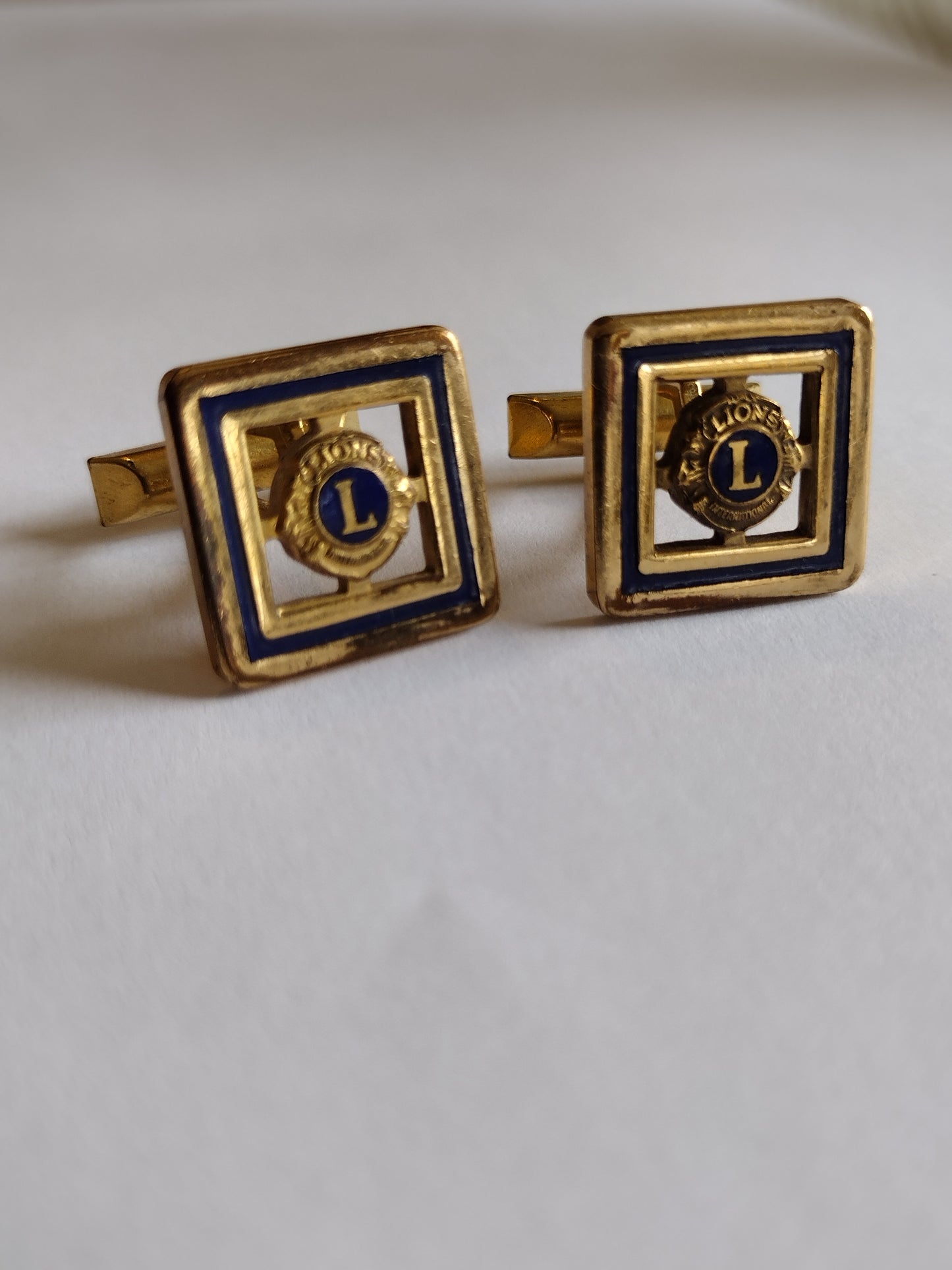 Vintage Lions Club Cufflinks