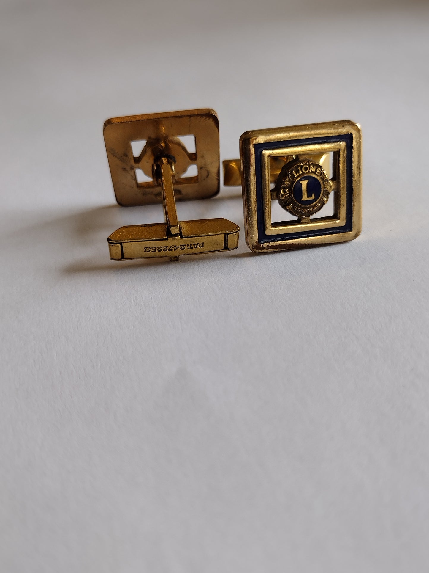 Vintage Lions Club Cufflinks