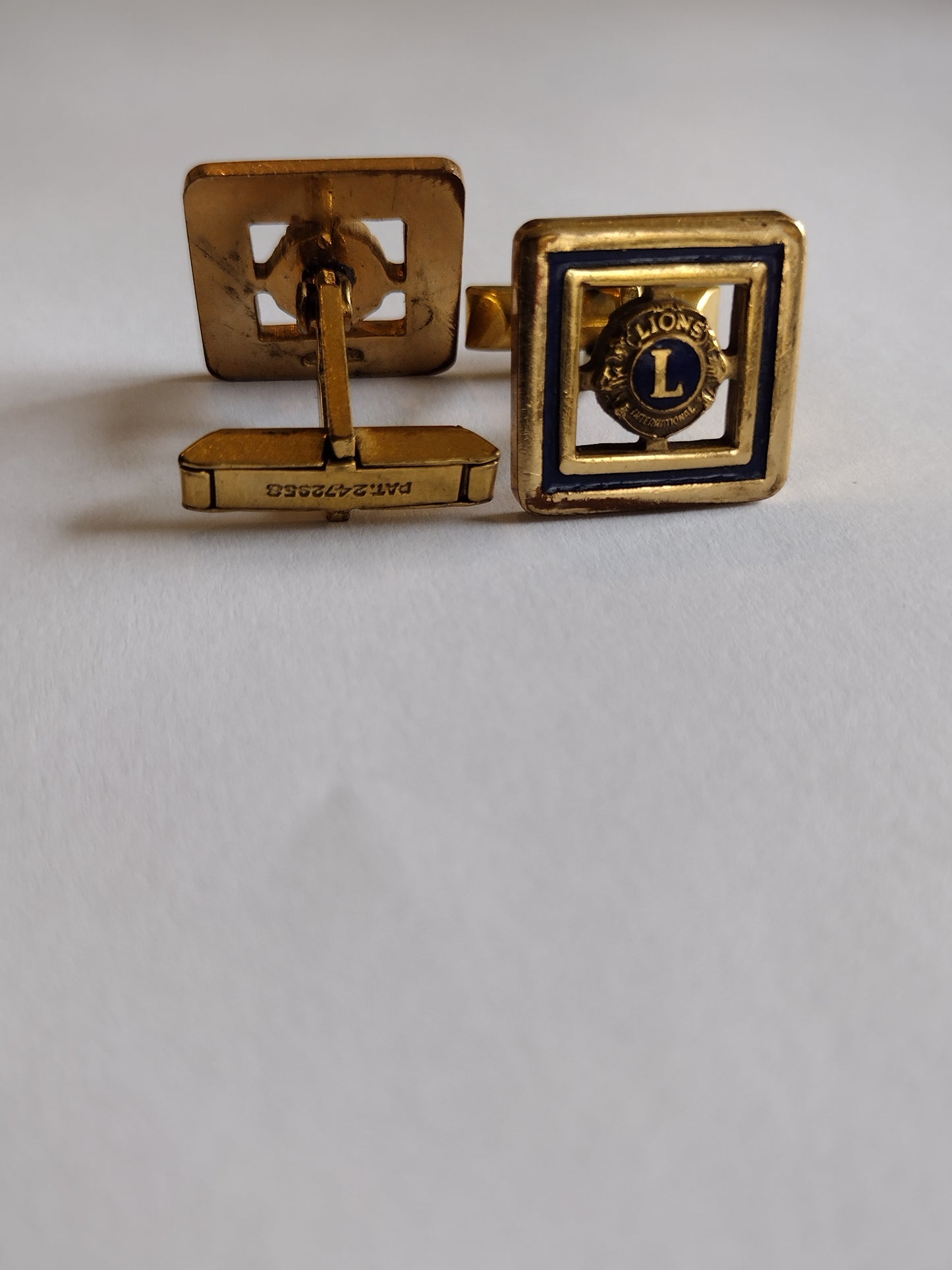 Vintage Lions Club Cufflinks