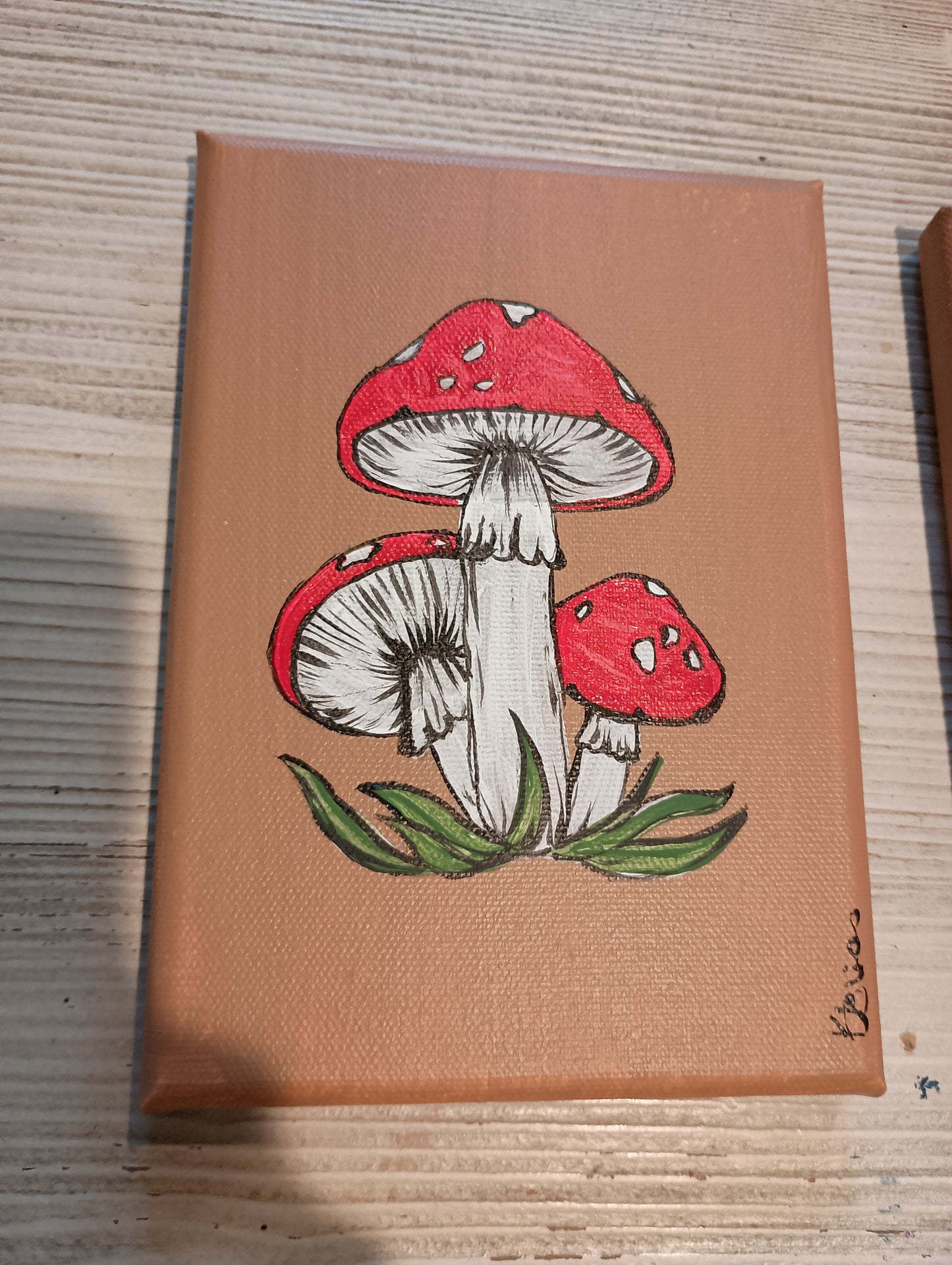 Mushrooms, Kirstyn Bliss Art