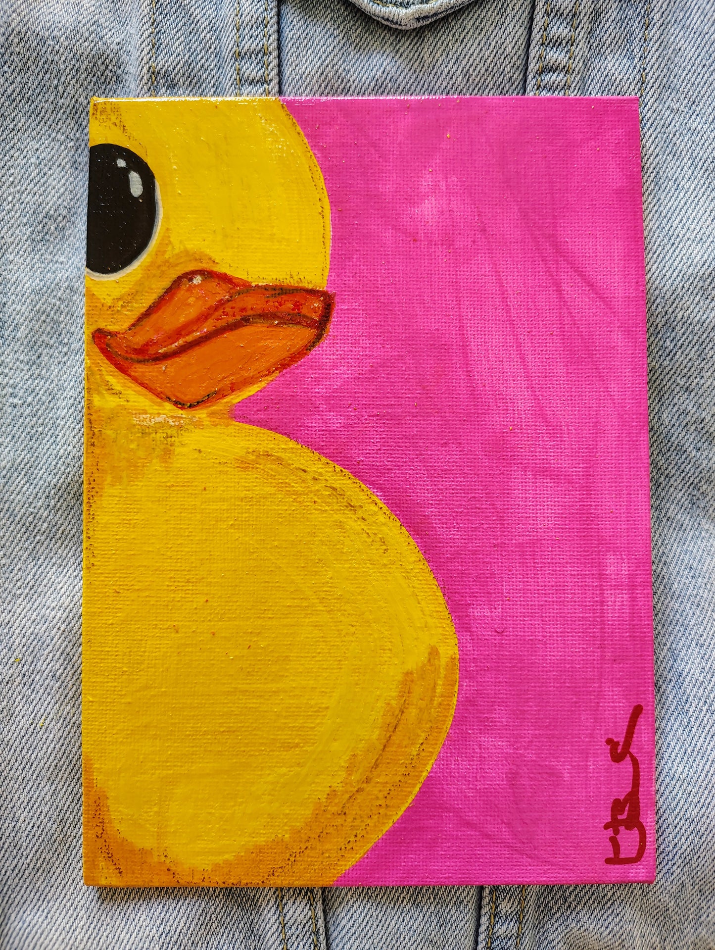 Kirstyn Bliss Art original Ducky 2026