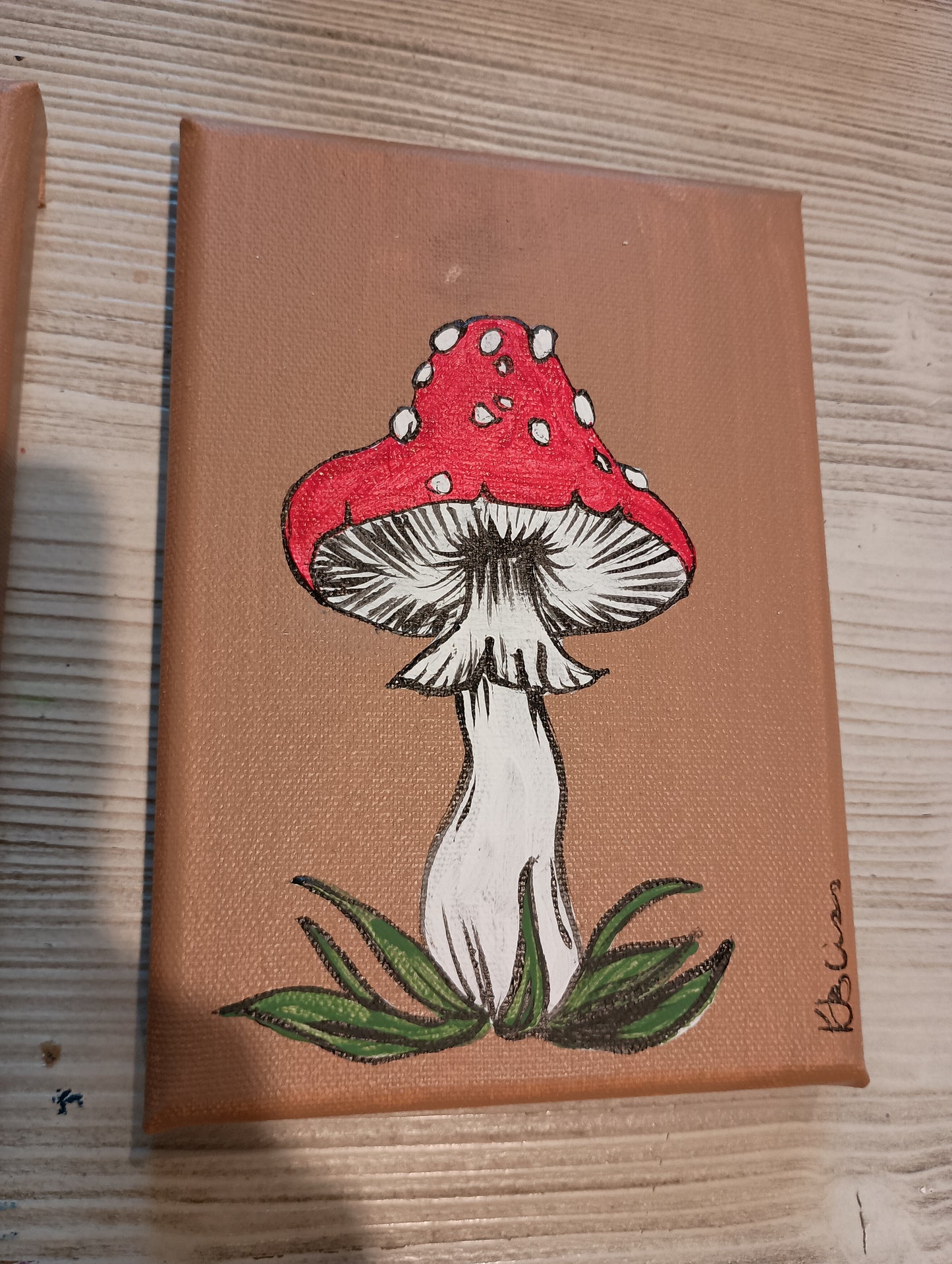 Mushrooms, Kirstyn Bliss Art