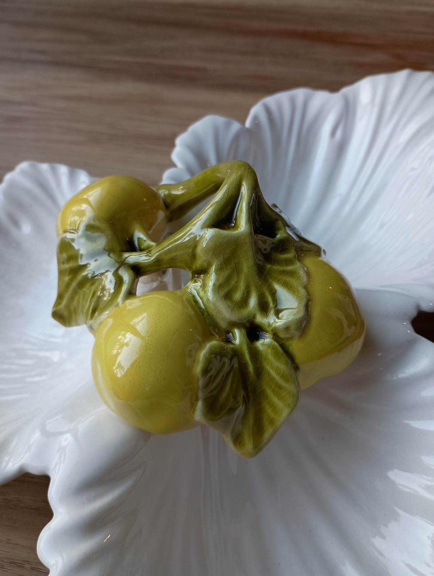 Lemon serving dish, circa 1970