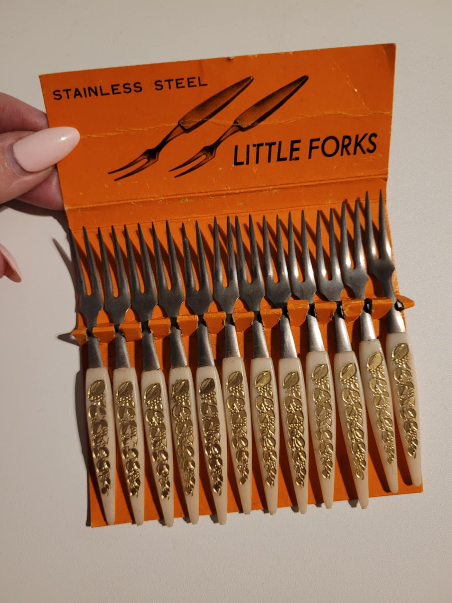 Mid century little fork set