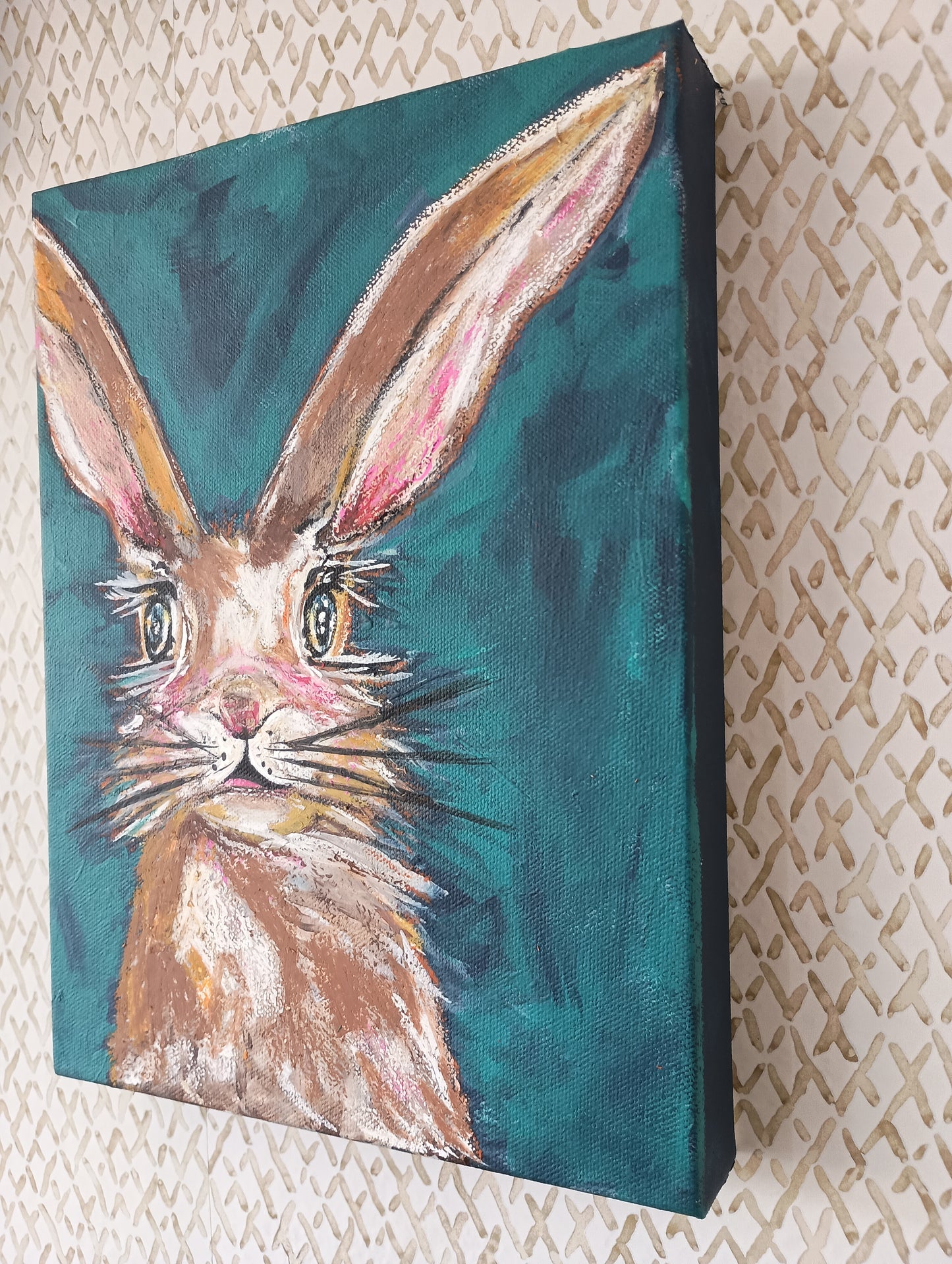 Hare, 2025 Kirstyn Bliss Art original canvas art