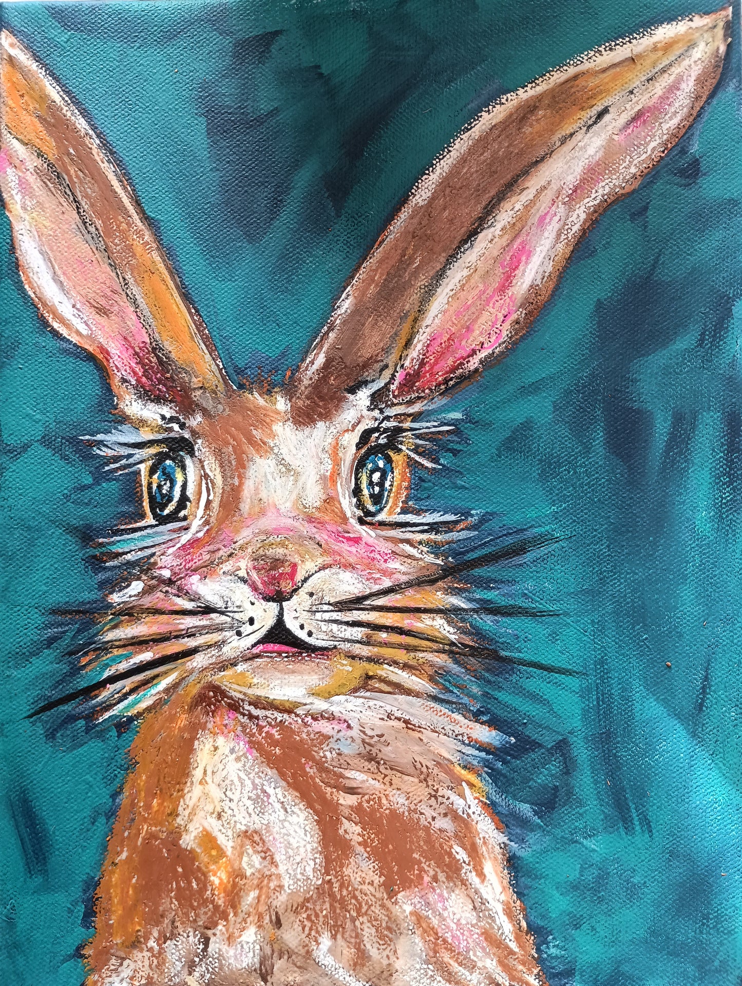 Hare, 2025 Kirstyn Bliss Art original canvas art