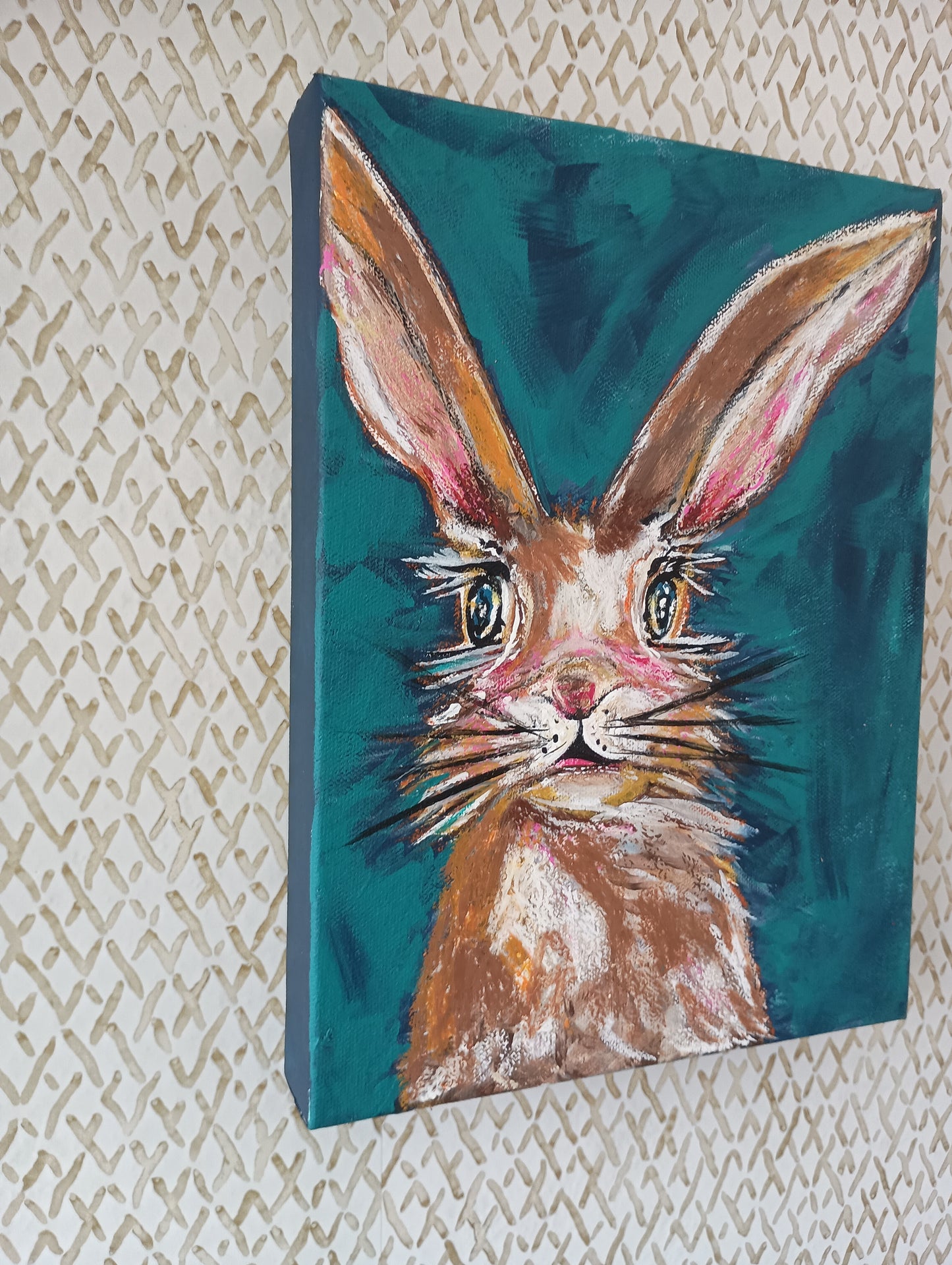 Hare, 2025 Kirstyn Bliss Art original canvas art